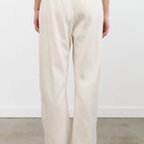 Wol Hide Apparel Womens Lounge Easy Sweatpant in Natural