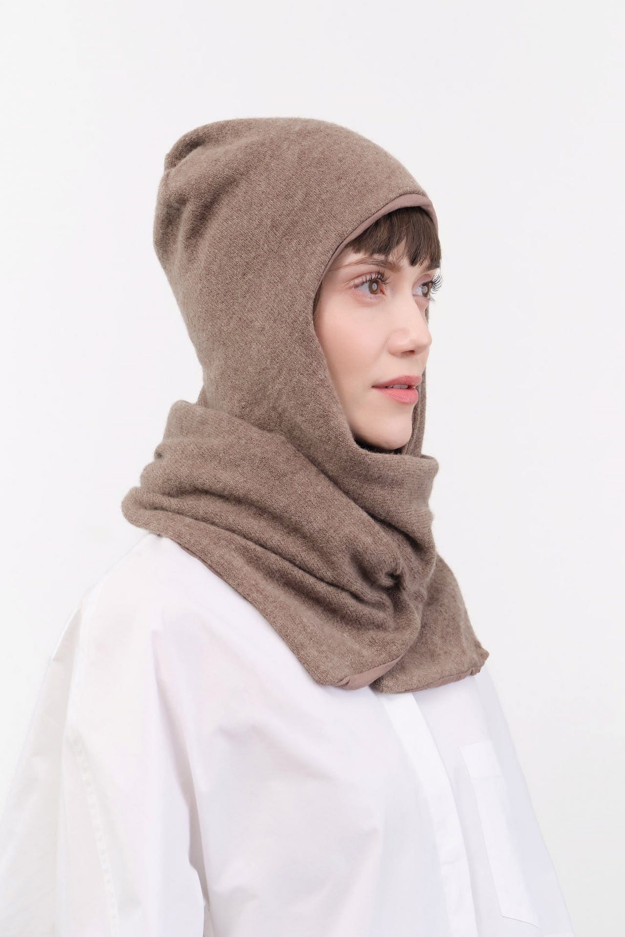 Elsa Esturgie Accessories Hats Orgeat Beanie Taupe / One Size