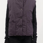 Elsa Esturgie Apparel Womens Sweaters Ormeau Vest in Carbon