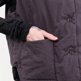 Elsa Esturgie Apparel Womens Sweaters Ormeau Vest in Carbon