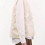 Elsa Esturgie Apparel Womens Sweaters Ormeau Vest in Ecru