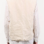 Elsa Esturgie Apparel Womens Sweaters Ormeau Vest in Ecru