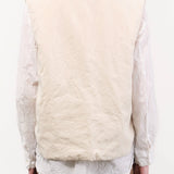 Elsa Esturgie Apparel Womens Sweaters Ormeau Vest in Ecru
