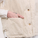 Elsa Esturgie Apparel Womens Sweaters Ormeau Vest in Ecru