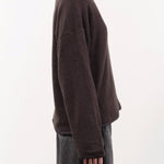 Elsa Esturgie Apparel Womens Sweaters Oubli Sweater in Brown