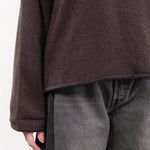 Elsa Esturgie Apparel Womens Sweaters Oubli Sweater in Brown
