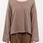 Elsa Esturgie Apparel Womens Sweaters Oubli Sweater in Taupe