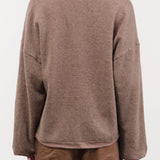 Elsa Esturgie Apparel Womens Sweaters Oubli Sweater in Taupe