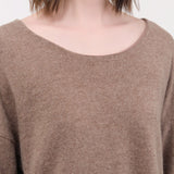 Elsa Esturgie Apparel Womens Sweaters Oubli Sweater in Taupe