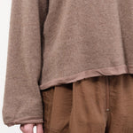 Elsa Esturgie Apparel Womens Sweaters Oubli Sweater in Taupe