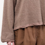Elsa Esturgie Apparel Womens Sweaters Oubli Sweater in Taupe