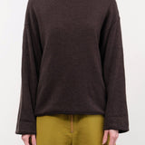 Elsa Esturgie Apparel Womens Sweaters Oxyde Sweater in Brown