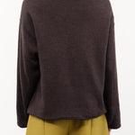 Elsa Esturgie Apparel Womens Sweaters Oxyde Sweater in Brown