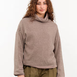 Elsa Esturgie Apparel Womens Sweaters Oxyde Sweater in Taupe