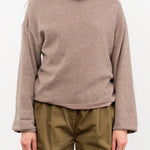 Elsa Esturgie Apparel Womens Sweaters Oxyde Sweater in Taupe