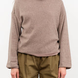 Elsa Esturgie Apparel Womens Sweaters Oxyde Sweater in Taupe