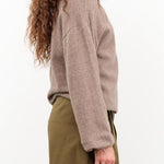 Elsa Esturgie Apparel Womens Sweaters Oxyde Sweater in Taupe