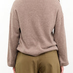 Elsa Esturgie Apparel Womens Sweaters Oxyde Sweater in Taupe