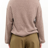 Elsa Esturgie Apparel Womens Sweaters Oxyde Sweater in Taupe