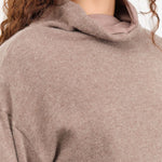 Elsa Esturgie Apparel Womens Sweaters Oxyde Sweater in Taupe