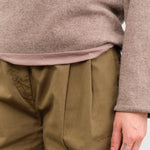 Elsa Esturgie Apparel Womens Sweaters Oxyde Sweater in Taupe