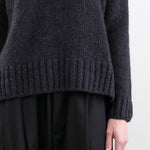 Evam Eva Apparel Womens Sweaters Cashmere Pullover in North Sea