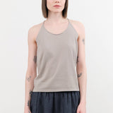 Evam Eva Apparel Womens Blouses Cotton Camisole in Grege