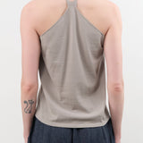 Evam Eva Apparel Womens Blouses Cotton Camisole in Grege