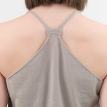 Evam Eva Apparel Womens Blouses Cotton Camisole in Grege