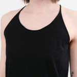 Evam Eva Apparel Womens Blouses Cotton Camisole in Sumi
