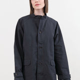 Evam Eva Apparel Womens Outerwear Cotton Hemp Raglan Jacket Stone Gray / One Size