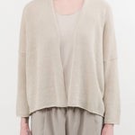 Evam Eva Apparel Womens Sweaters Linen Cotton Cardigan