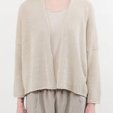 Evam Eva Apparel Womens Sweaters Linen Cotton Cardigan