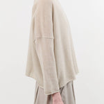Evam Eva Apparel Womens Sweaters Linen Cotton Cardigan