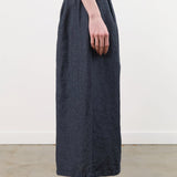 Evam Eva Apparel Womens Pants Linen Culottes Navy / One Size