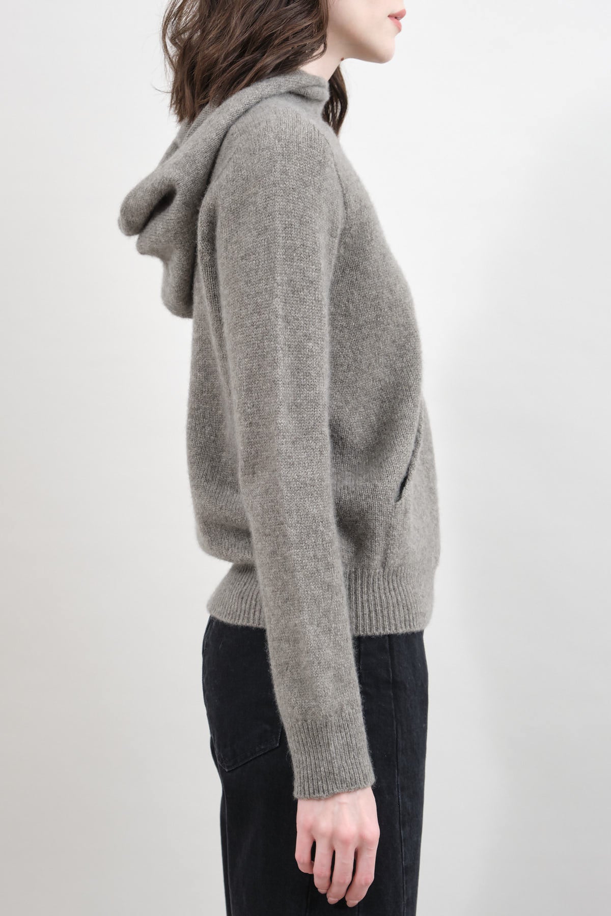 hooded cashmere sweater evam eva
