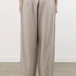 Evam Eva Apparel Womens Pants Water Linen Wide Pants Grege / One Size