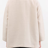 Evam Eva Apparel Womens Jackets Wool Boucle Jacket
