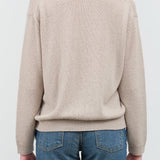 Back view of Wool Lily Pullover