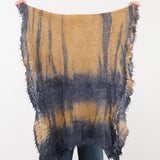 F Cashmere Accessories Scarves Felt Shawl in Blue Blue / One Size