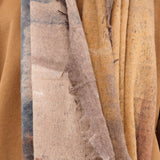 F Cashmere Accessories Scarves Felt Shawl in Brown/Black Brown/Black / One Size