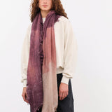F Cashmere Accessories Scarves Felt Shawl in Plum Plum / One Size