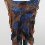 F Cashmere Accessories Scarves Felt Shawl in Patina Patina