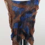 F Cashmere Accessories Scarves Felt Shawl in Patina Patina