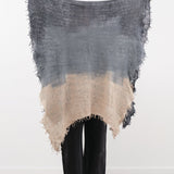 F Cashmere Accessories Scarves Felt Shawl in Teal Teal / One Size