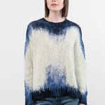 F Cashmere Apparel Womens Sweaters Grace Cotton Crew Sweater