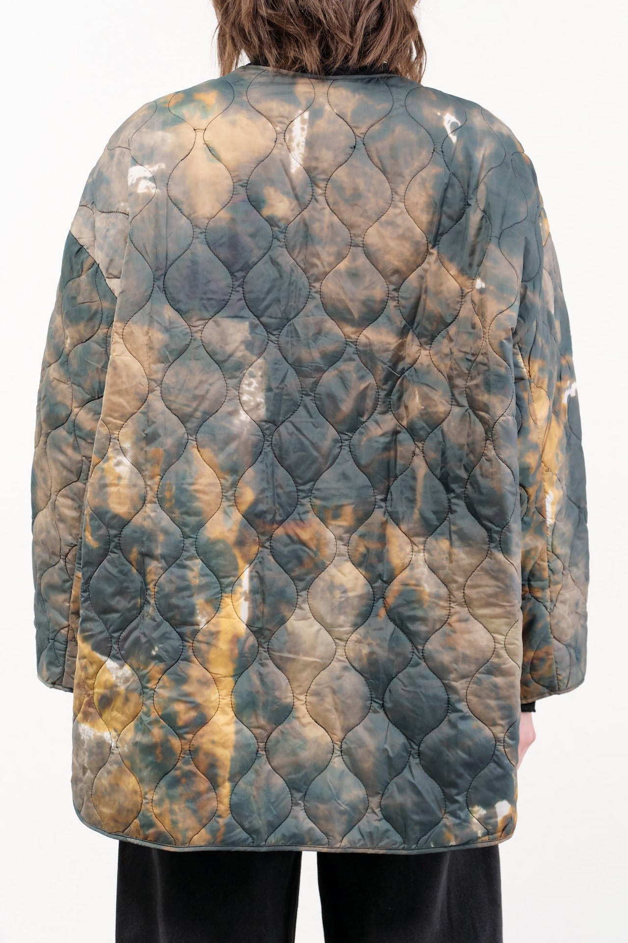 F Cashmere Apparel Womens Outerwear Kat Jacket in Brown/Black