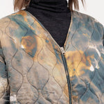 F Cashmere Apparel Womens Outerwear Kat Jacket in Brown/Black