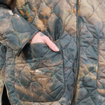 F Cashmere Apparel Womens Outerwear Kat Jacket in Brown/Black