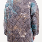 F Cashmere Apparel Womens Outerwear Kat Jacket in Blue/Grey